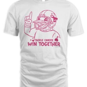 Illinois Fighting Illini Tackle Cancer Win Together T Shirt