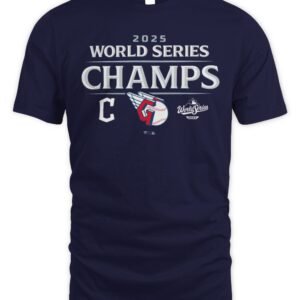 Fanatics Cleveland Guardians 2025 World Series Champions Shirt Official Team Logo