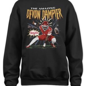 NIL Store Utah Football Devon Dampier The Amazing Devon Dampier T Shirt