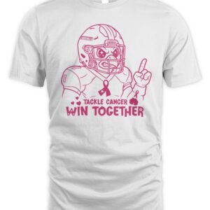 Louisville Cardinals Tackle Cancer Win Together T Shirt Hoodie