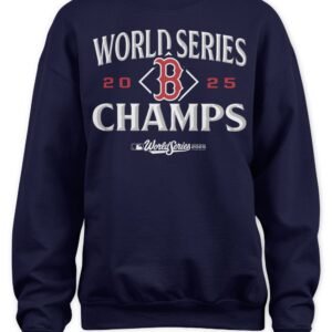 2025 MLB World Series Boston Red Sox Champions Locker Room Tee