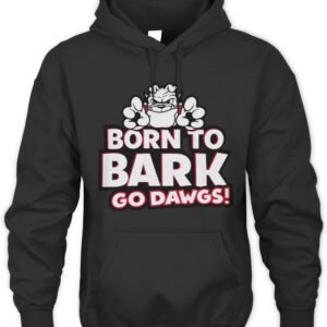 Georgia Bulldogs UGA Born To Bark T Shirt