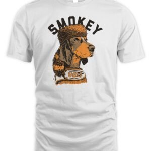 Tennessee Volunteers Smokey Coonskin Cap T Shirt