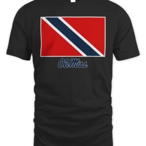 Ole Miss Football Trinidad and Tobago Flag T Shirt