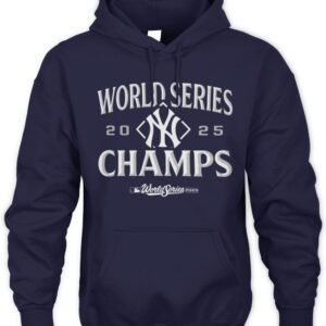 2025 MLB World Series New York Yankees Champions Locker Room Tee