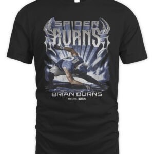 Brian Burns Spider Burns T Shirt
