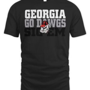 Georgia Bulldogs UGA Sic 'Em T Shirt