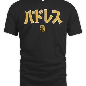 San Diego Padres Baseball Hyperfly Katakana T Shirt