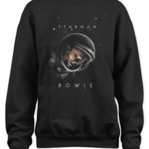 David Bowie Starman Black T Shirt
