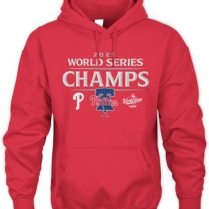 Philadelphia Phillies Fanatics 2025 World Series Champions Official Logo T Shirt
