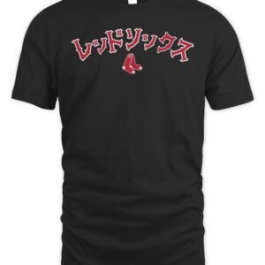 Boston Red Sox Baseball Hyperfly Katakana T Shirt Hoodie