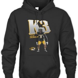 NIL Store Mizzou Football Kevin Coleman Jr Illustrated T Shirt