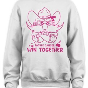 Texas Tech Red Raiders Tackle Cancer Win Together T Shirt