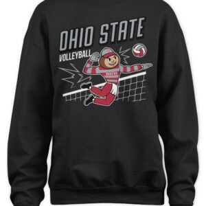 Ohio State Buckeyes Brutus Volleyball T Shirt