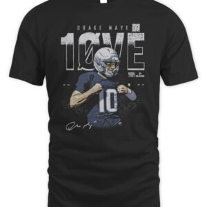 Drake Maye New England SuperCam Celly T Shirt