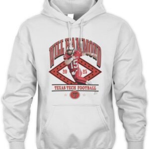 NIL Store Texas Tech Football Will Hammond Illustrated T Shirt