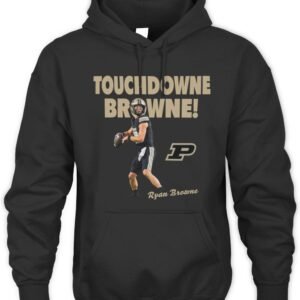 Purdue Football Ryan Browne Touchdown Browne T Shirt