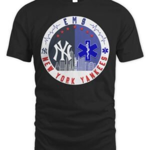 New York Yankees Ems Skyline City 2025 T Shirt Hoodie