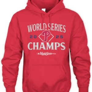 2025 MLB World Series Philadelphia Phillies Champions Locker Room Tee