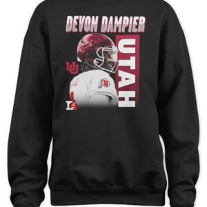 NIL Store Utah Football Devon Dampier Portrait T Shirt