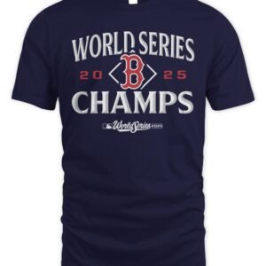 2025 MLB World Series Boston Red Sox Champions Locker Room Tee