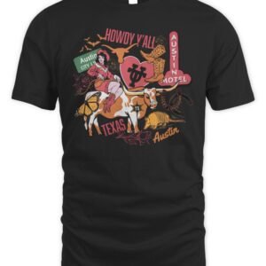 Texas Longhorns Store Texas Longhorns Austin Icons T Shirt