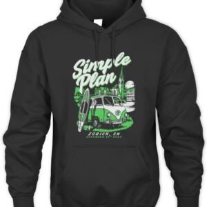 Simple Plan Zurich, CH on September 30 2025 Concert T Shirt