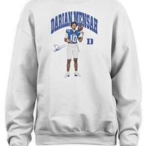 NIL Store Duke Football Darian Mensah Portrait T Shirt