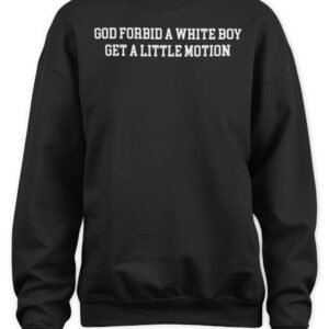 America First White Boy Motion T Shirt