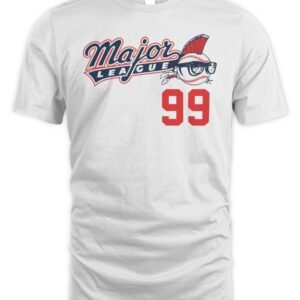 80s Tees Wild Thing Ricky Vaughn 99 Major League T Shirt