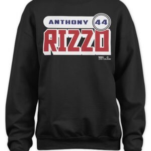 Cubs Baseball Shop Anthony Rizzo Chicago Cubs Retro Font T Shirt