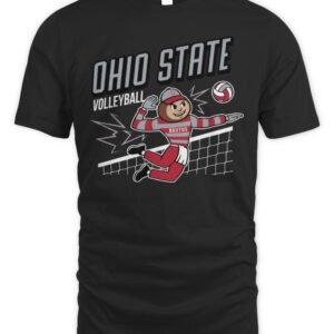 Ohio State Buckeyes Brutus Volleyball T Shirt