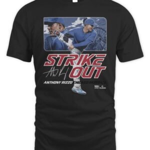 Anthony Rizzo Chicago Cubs Strikeout T Shirt