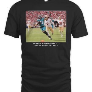Parker Washington Flash Features Week 4 T Shirt