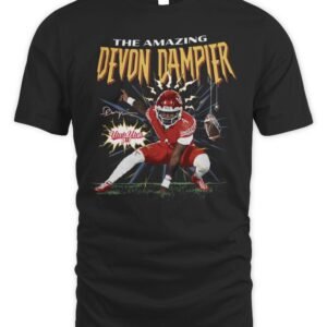 NIL Store Utah Football Devon Dampier The Amazing Devon Dampier T Shirt