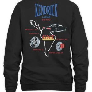 Kendrick Lamar Hey Now Pay Now LATAM T Shirt Grand National Tour Merch