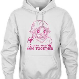 Indiana Hoosiers Tackle Cancer Win Together T Shirt Hoodie