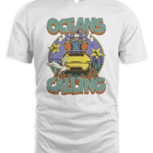 Oceans Calling Festival Rollercoaster Lineup T Shirt