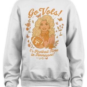 VolShop Tennessee Volunteers Thrifted Dolly Football T Shirt