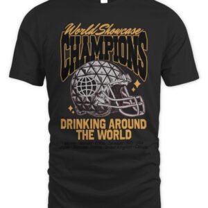 The Lost Bros Shop World Showcase Champions Drinking Around the World MVP T Shirt