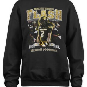 NIL Store Mizzou Football Marquis Johnson Pepper 90s Graphic T Shirt