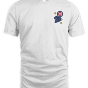 Chicago Cubs Stars And Cap 2 Sided Shirt