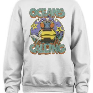 Oceans Calling Festival Rollercoaster Lineup T Shirt