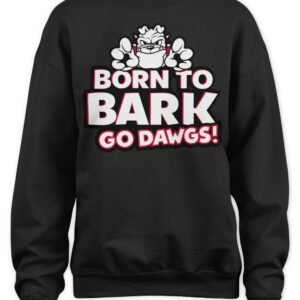 Palmetto Moon Shop Georgia Bulldogs UGA Born To Bark T Shirt