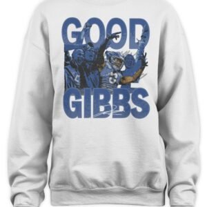 500 Level Shop Jahmyr Gibbs Detroit Crowd Celebration T Shirt