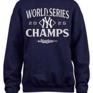 2025 MLB World Series New York Yankees Champions Locker Room Tee