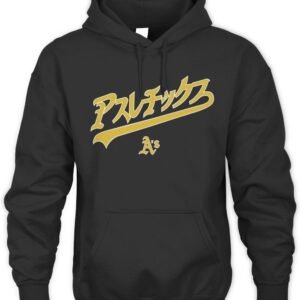 Athletics Baseball Hyperfly Katakana T Shirt Hoodie