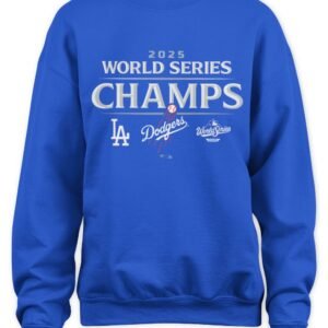 Los Angeles Dodgers Fanatics 2025 World Series Champions Official Logo T Shirt
