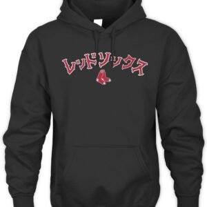 Boston Red Sox Baseball Hyperfly Katakana T Shirt Hoodie