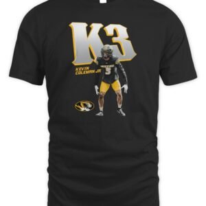 Mizzou Football Kevin Coleman Jr Illustrated T Shirt